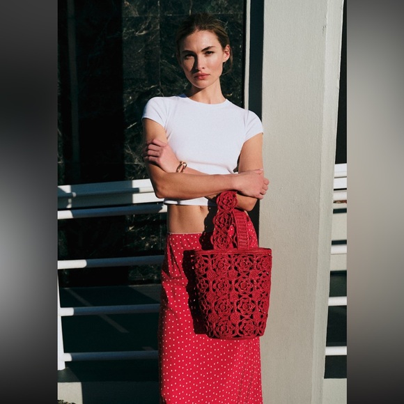 Sézane Marcia Basket Bag - Picture 3 of 7